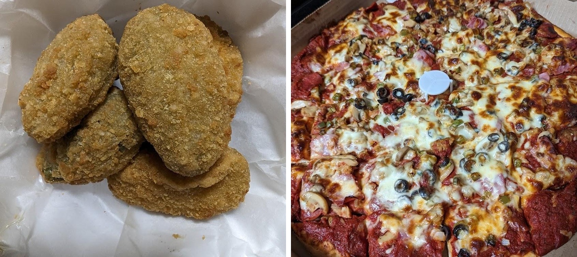 Solly's Pizza Menu