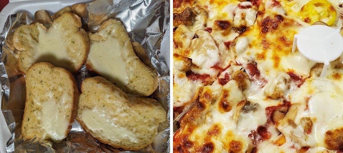 Solly's Pizza Menu