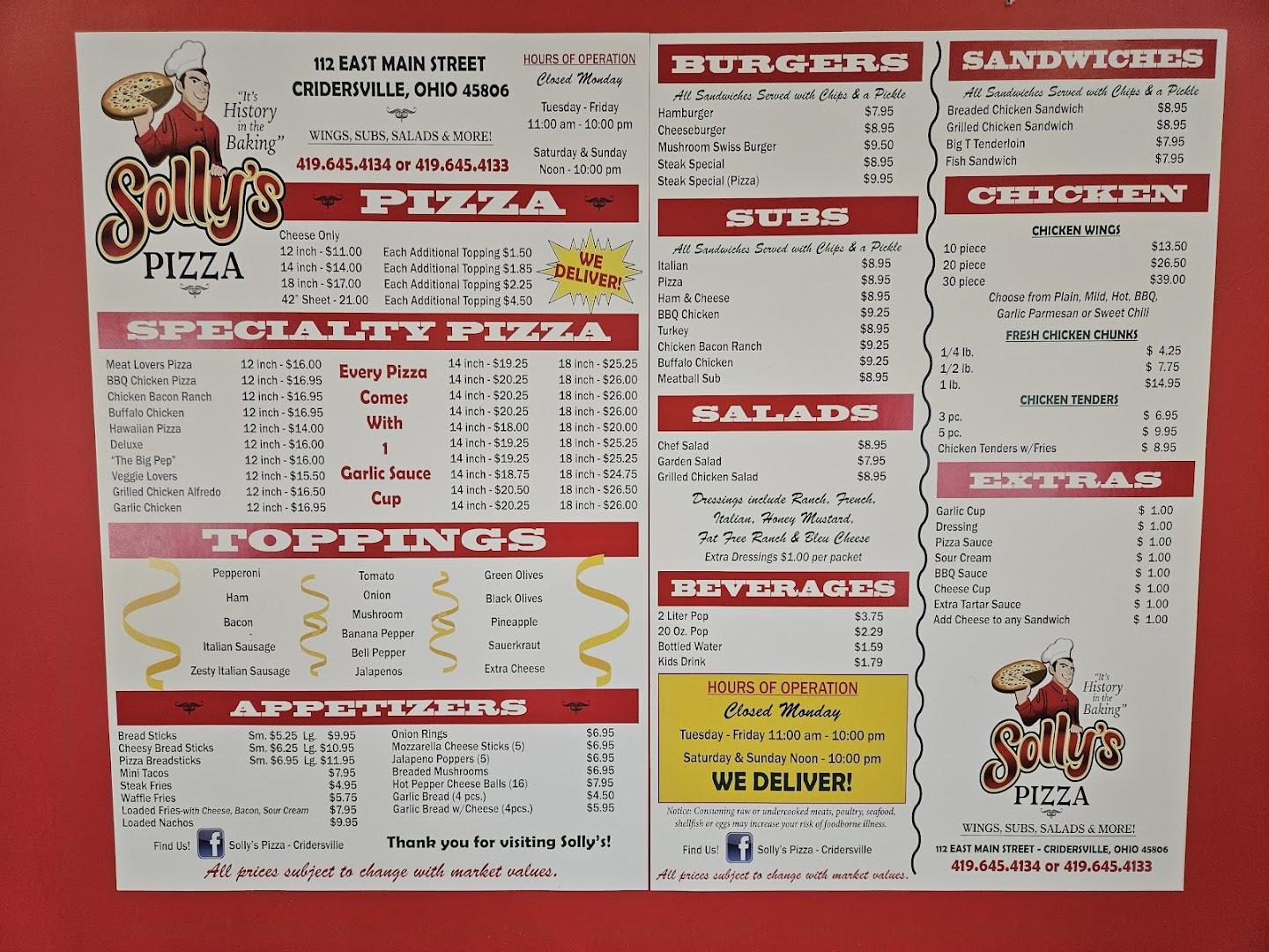 Solly's Pizza